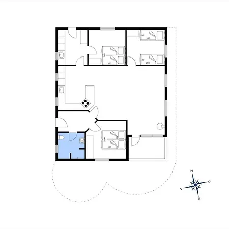 Semesterbostad Bv176-blavand-tykby-5 *